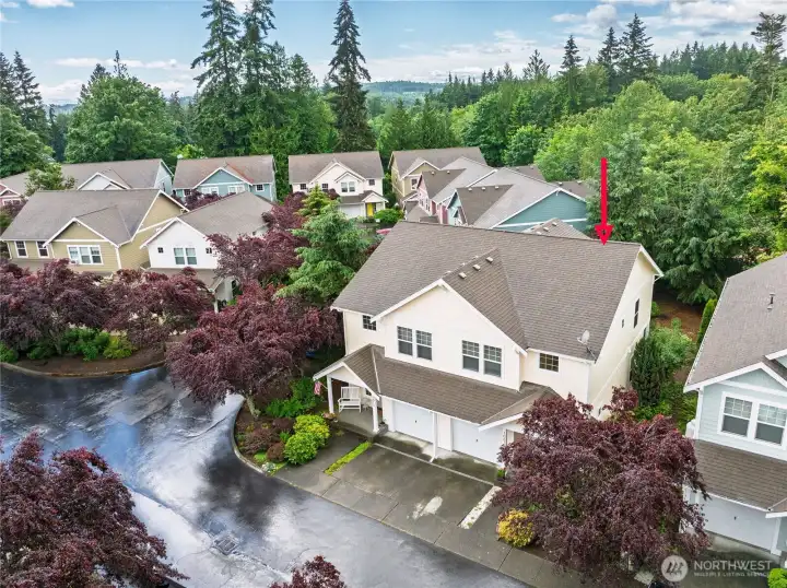 Aerial View Highlights Lush PNW Landscape!