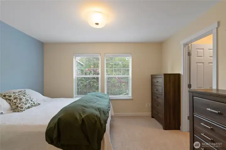 Primary Bedroom w/ Private Full Bath & Walk-in Closet