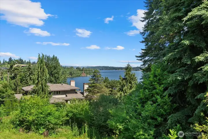 View from your deck.
