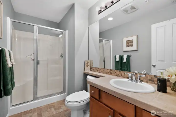 Main bathroom upstairs Main bathroom upstairs