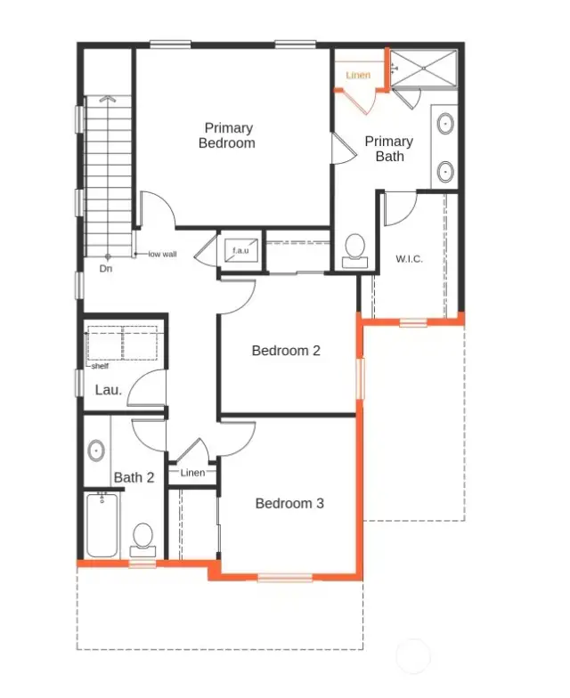 second floor floorplan