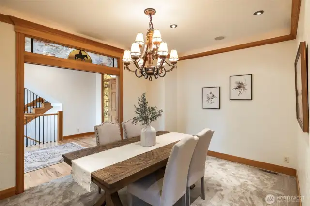 Formal dining room