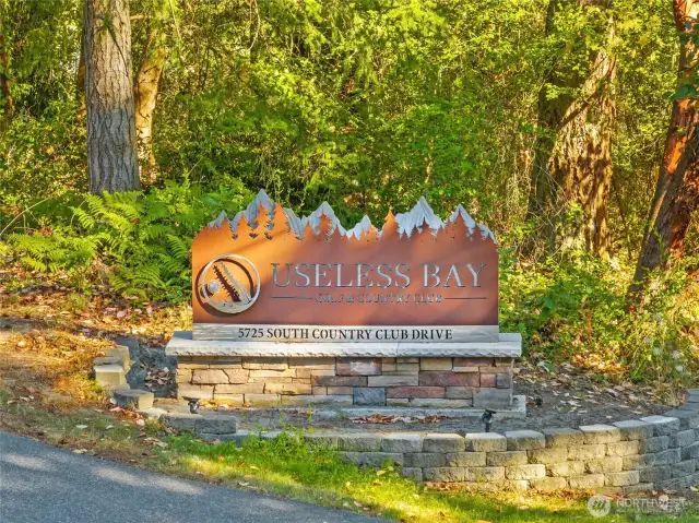 Nearby Useless Bay Golf & Country Club.
