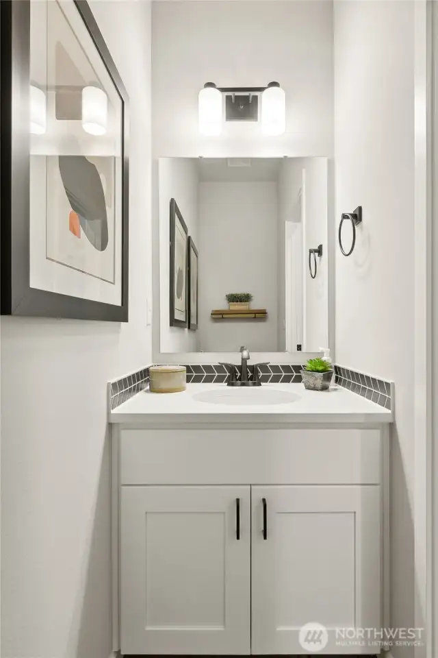 Photos are of Sterling model home. Colors and features will vary.