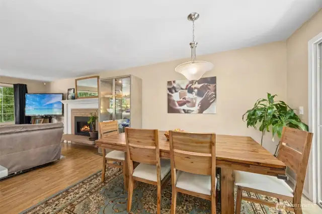Informal dining space