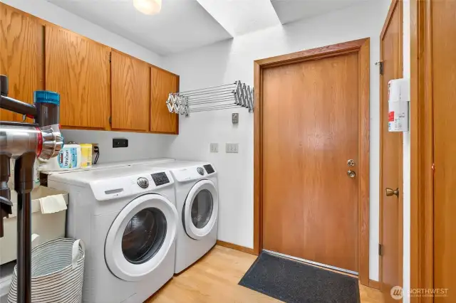 Laundry room off the Kitchen