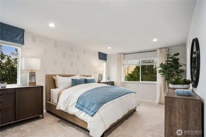 Photos are of Juniper model home. Colors and features will vary.