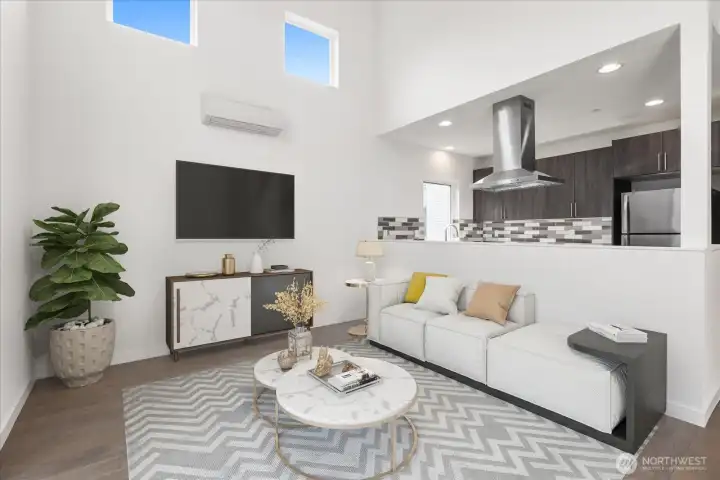 Photo is virtually staged