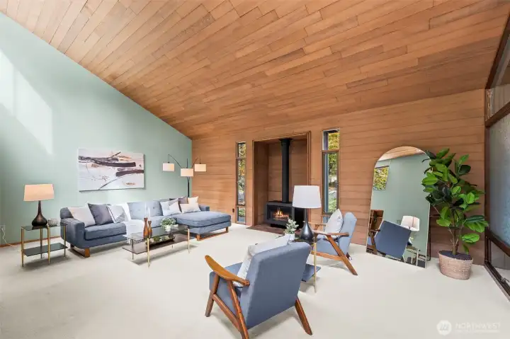 A true Mid-Century Modern home.