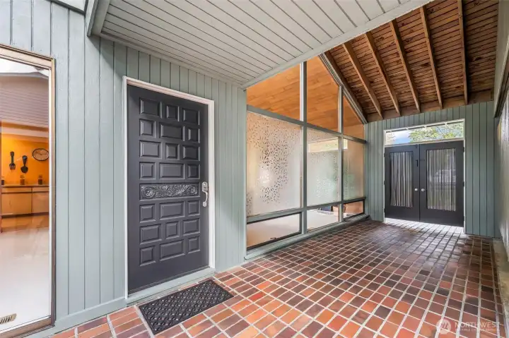 Stunning entrance to wow guests.