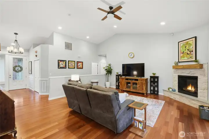 Bright, open layout ideal for gatherings and everyday living.