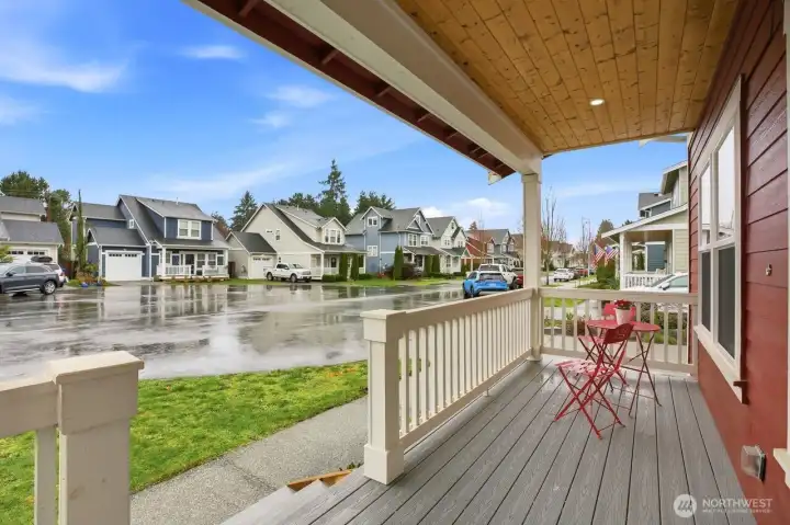This cottage style home sits at the end of the cul-de-sac offering privacy and quiet enjoyment.