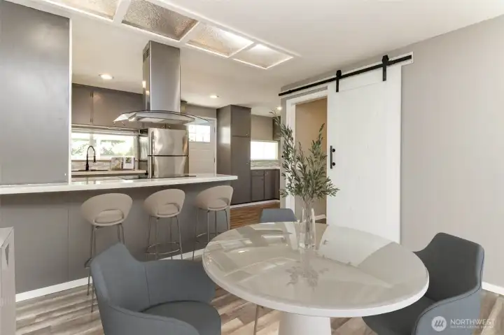 Private Kitchen Eating space. Private Kitchen Eating space.