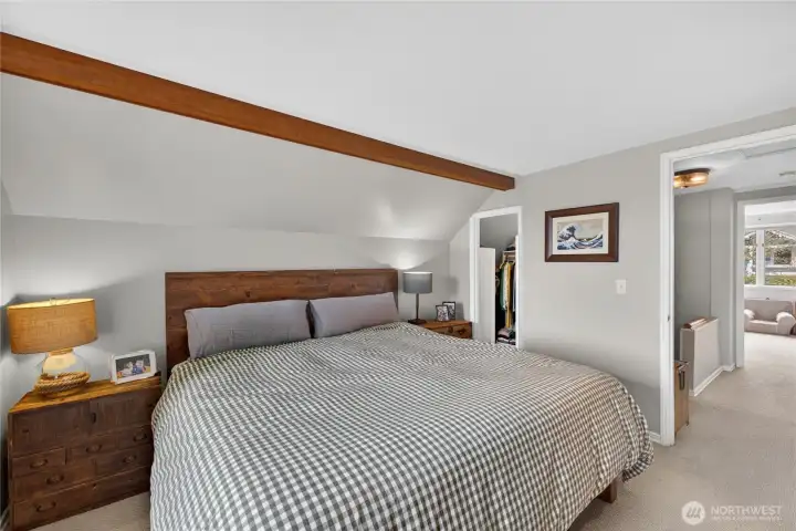 Primary bedroom upstairs