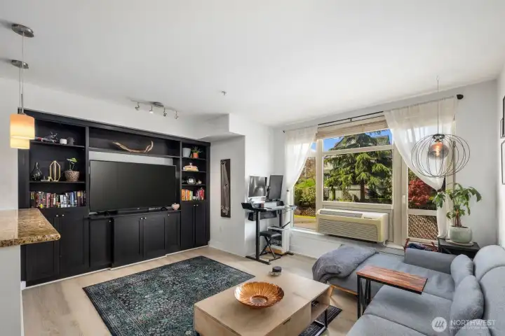 Gorgeous Built-in Media Cabinet + Storage