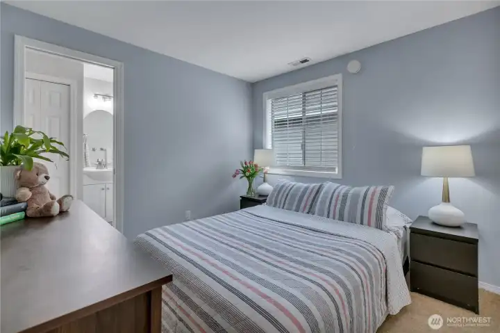 Second of two side bedrooms.