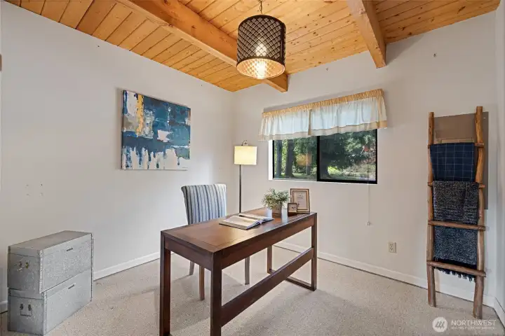 Office/Bonus room off of the family room