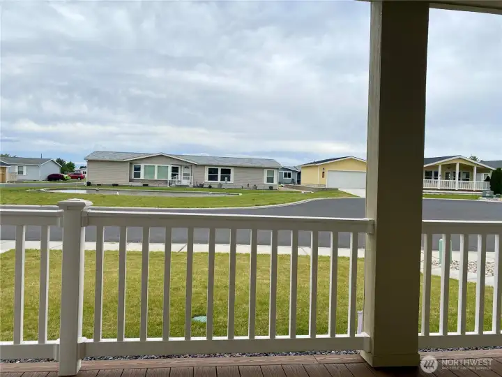 View of Pond from deck