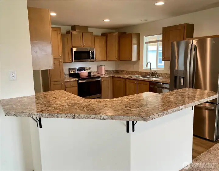 Breakfast bar