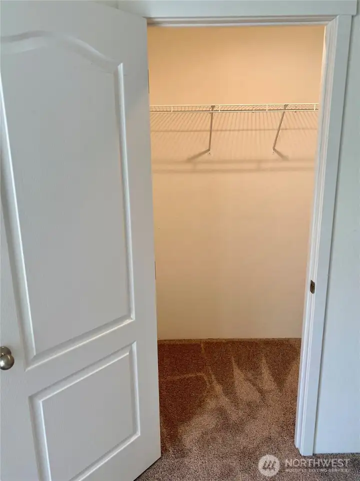 Main walk-in closet