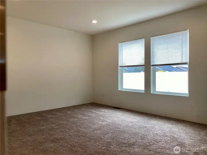 Main Bedroom West wall