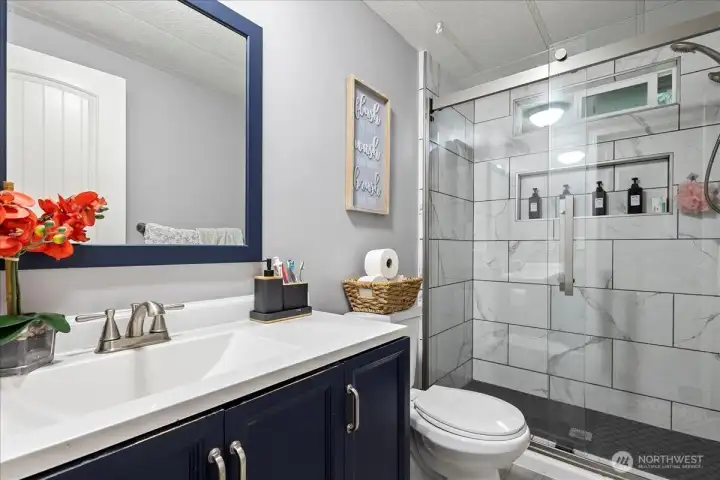 Hallway Bathroom