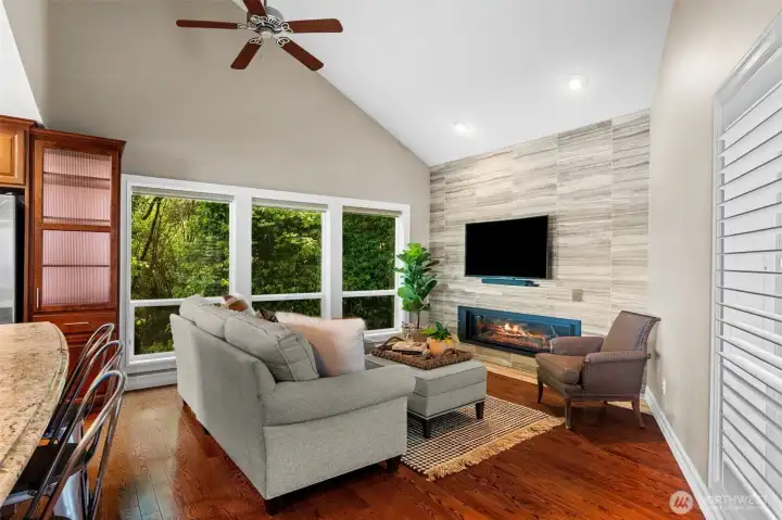 Gas fireplace Gas fireplace