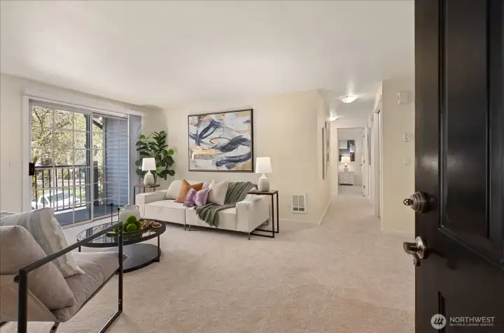 Spacious Living Room