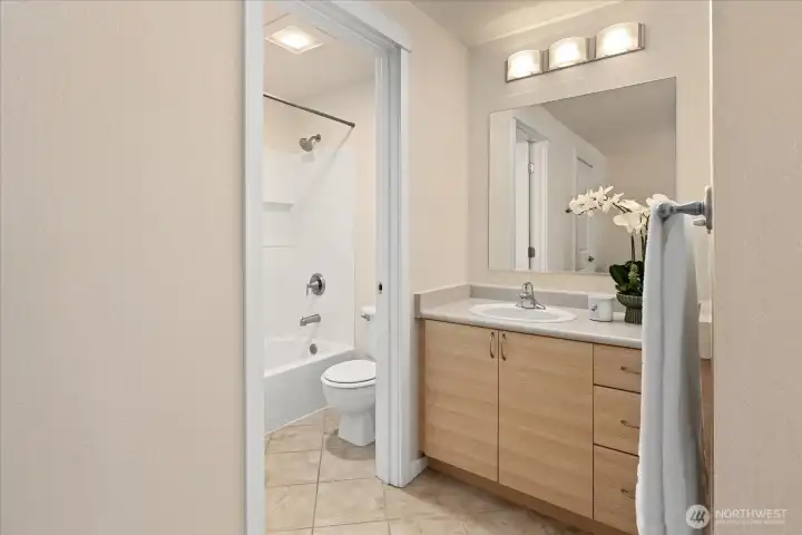 Ensuite Bath from Primary Bedroom