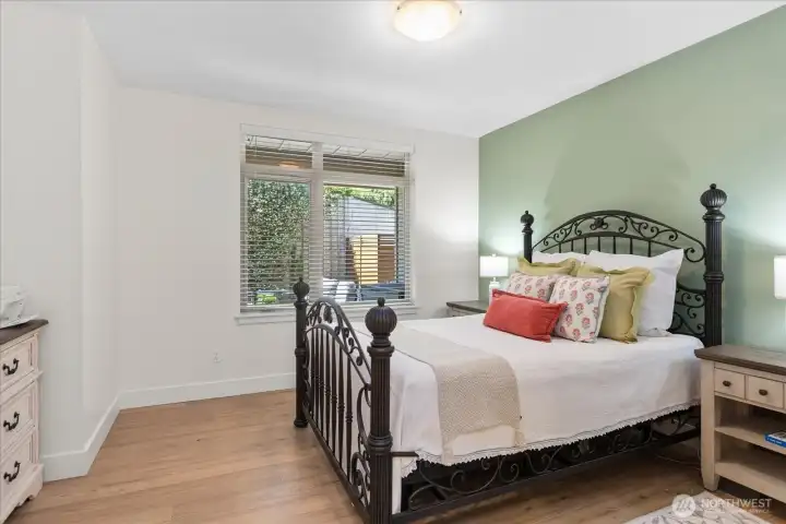 Primary suite is generous, with walk-in closet . . . Primary suite is generous, with walk-in closet . . .