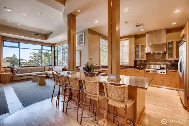 A beautiful catering kitchen . . . A beautiful catering kitchen . . .
