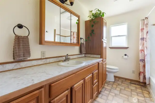 Hall bath