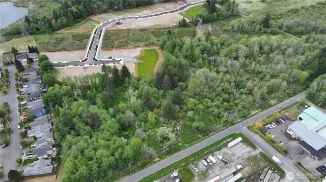 This parcel shares its Eastern boundary with the established Lakeside neighborhood