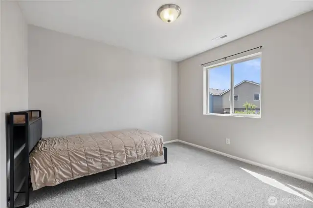 You'll find 3 additional bedrooms upstairs.