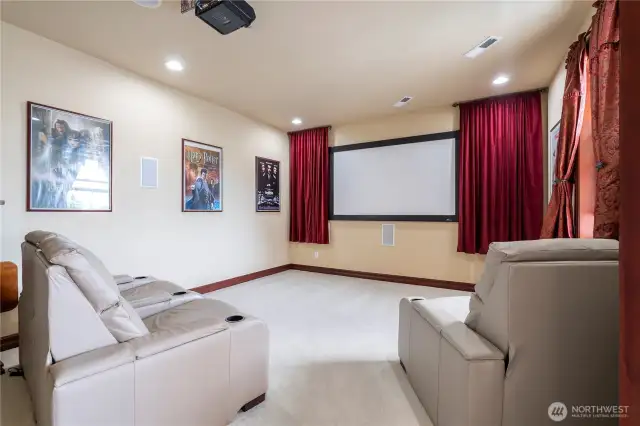 Theater Room off the Bonus room