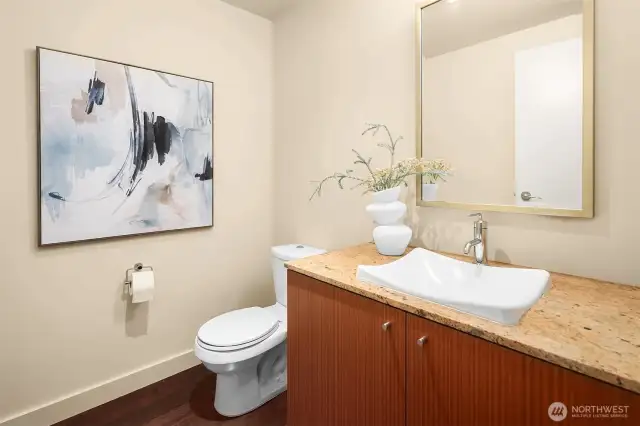 Guest powder room