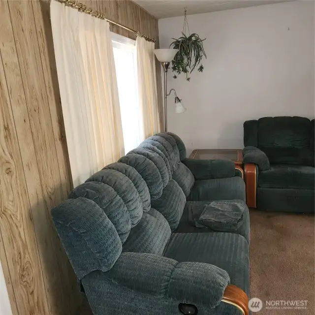 Large window in Living Room provides lots of natural light