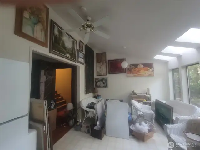 More of the sunroom area.