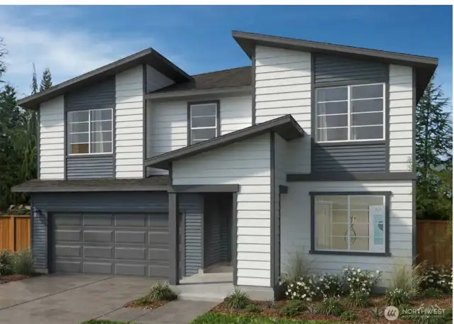 Exterior elevation D Color Scheme M