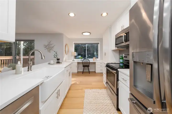 Updated kitchen