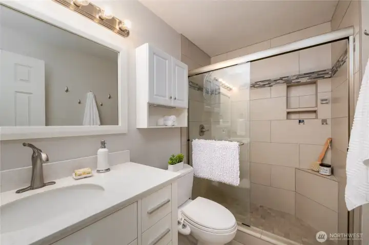 Updated bathroom