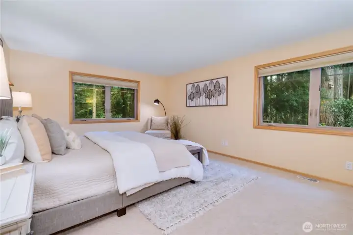 Large bedroom.