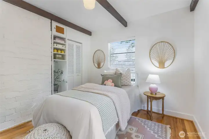 Bedroom on main level.