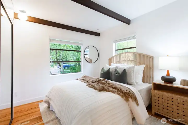 Second bedroom on main level.