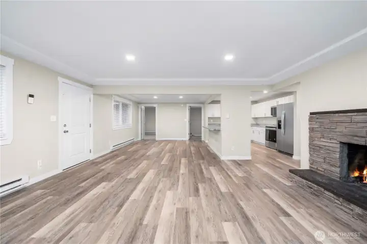 Now this is what I call open concept living!