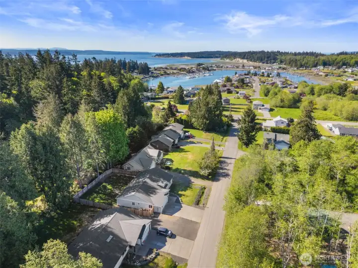 Look how close it is to the water!