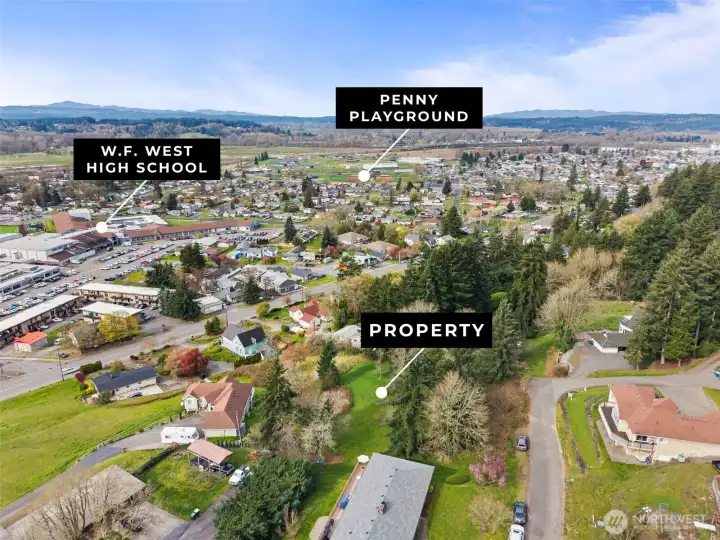 .68 of acred of Vacant Land in Chehalis.