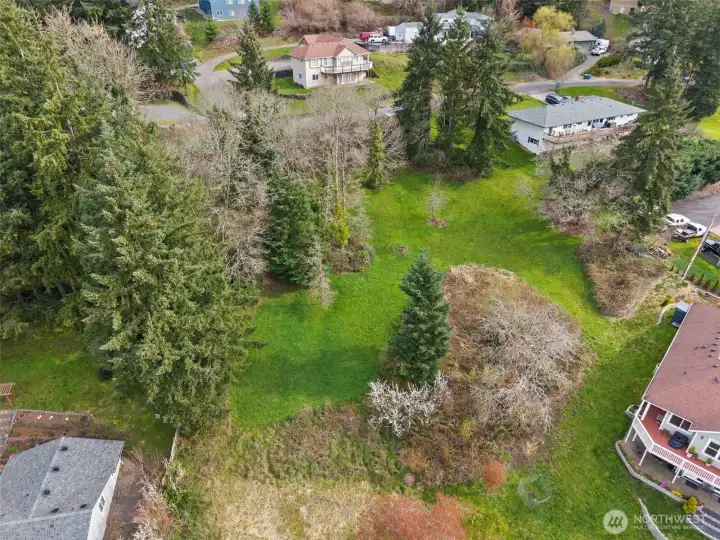 View of property looking towards Magnolia and Maple