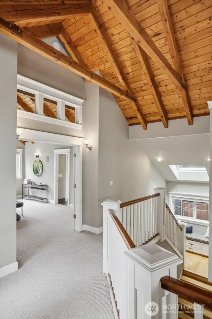 Upper floor facing primary bedroom.