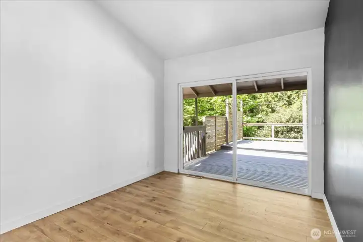 Slider off Dining room